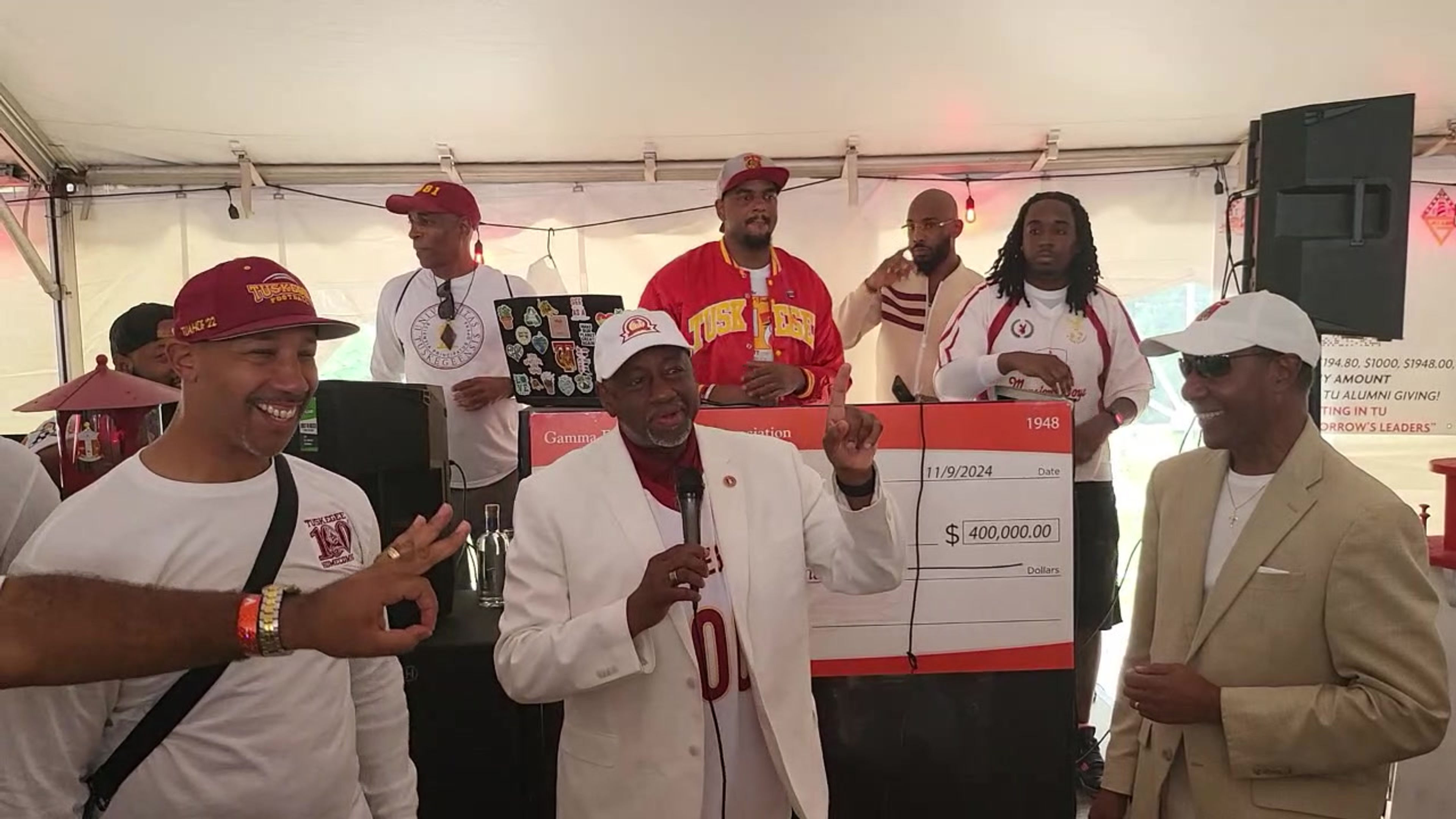 Tuskegee University's President Dr Mark Brown Congratulates GEAA For Endowment